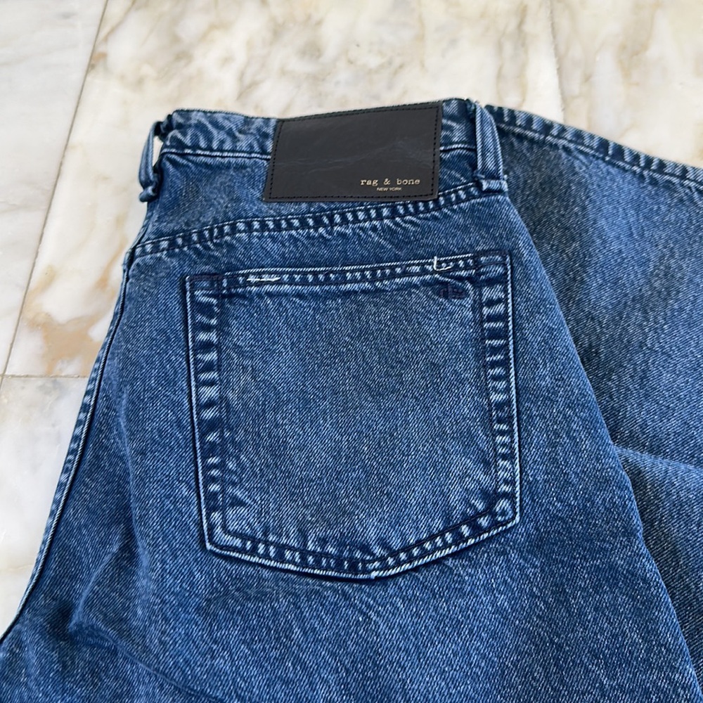 Rag and Bone Maya High Waist Wide Leg Jeans - Picture 3 of 5